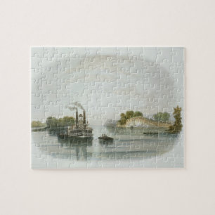 Höhle-in-Rock, Ansicht über das Ohio, überziehe