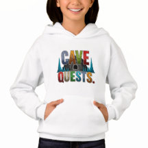 Höhle Quests Frauenabenteuer Grafische Hoodie