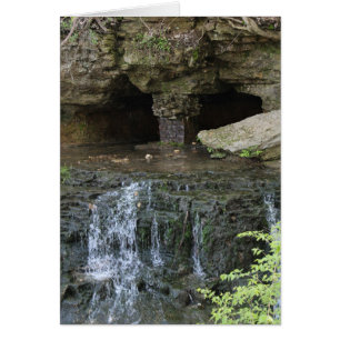 Höhle und Frühling in Burlington, Iowa