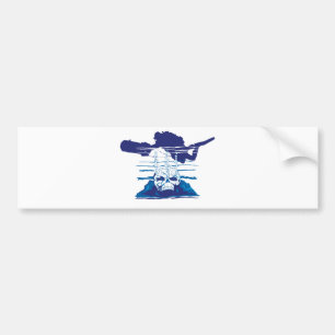 HÖHLEN-TAUCHER AUTOAUFKLEBER