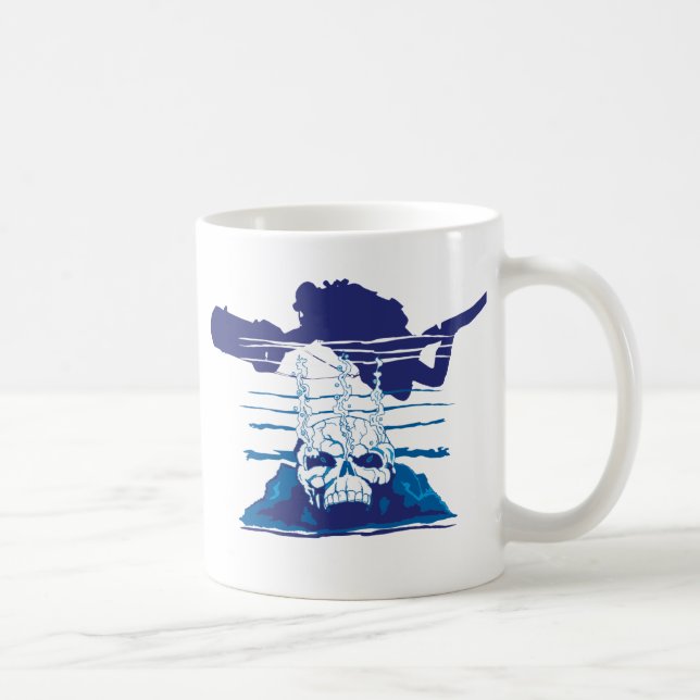 HÖHLEN-TAUCHER KAFFEETASSE (Rechts)