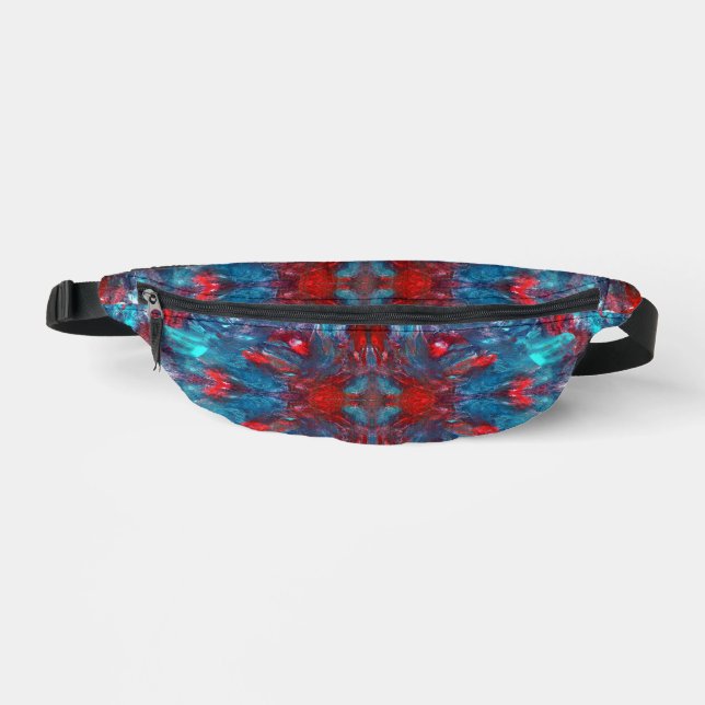 Höhlen-Verblassung Bauchtasche (Vorderseite)