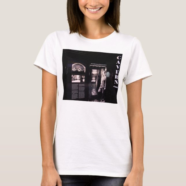 Höhlen-Verein-ursprünglicher Eingang, Liverpool T-Shirt (Vorderseite)