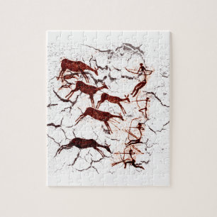 Höhlenbewohner-Kunst