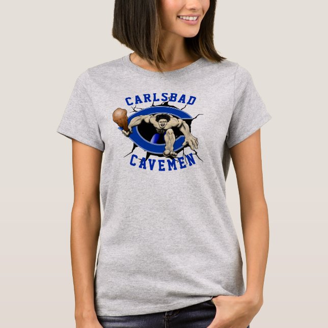 Höhlenbewohner-Shirt des Generators Karlsbad der T-Shirt (Vorderseite)