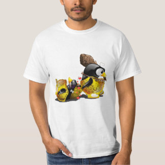 HöhlenbewohnerTux in der Liebe T-Shirt