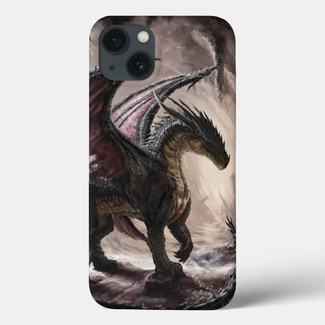 Höhlendrache Case-Mate iPhone Hülle (Rückseite)