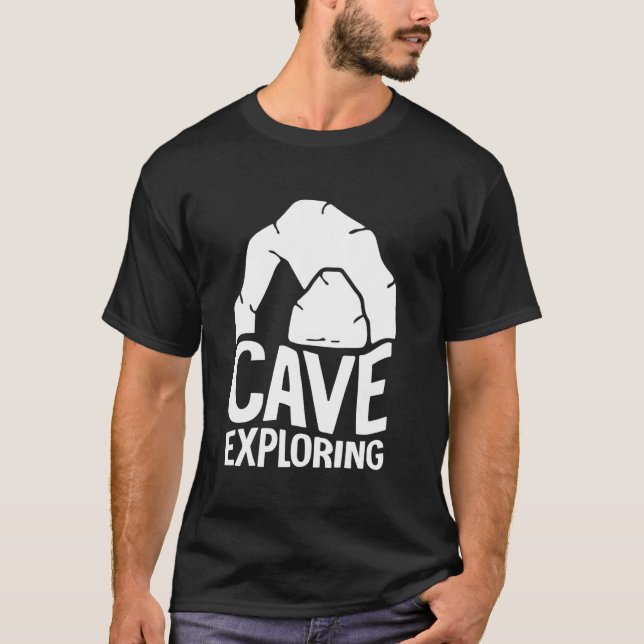Höhlenforschung T-Shirt (Vorderseite)