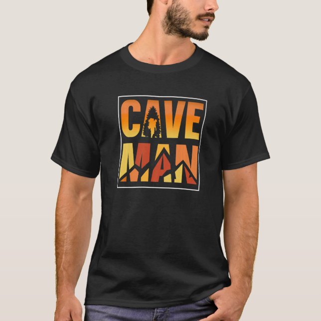 Höhlenhöhle Erforschen des Hobby-Explorers T-Shirt (Vorderseite)