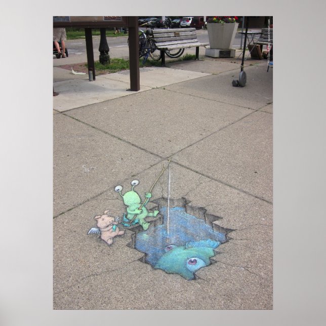 Höhlenkiefer Poster (Vorne)