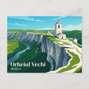 Höhlenkloster Moldova Postkarte