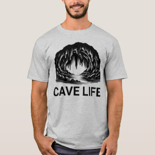 Höhlenleben Höhle Klettersteig Klettersteig T-Shirt