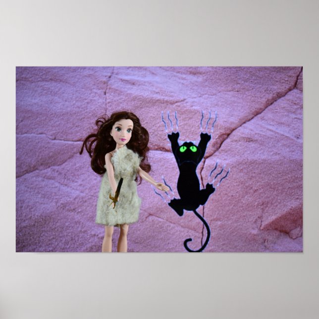 Höhlenmalerei. Plakat (Vorne)