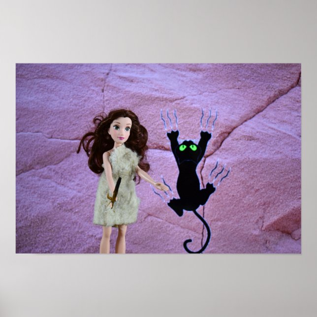 Höhlenmalerei. Plakat (Vorne)