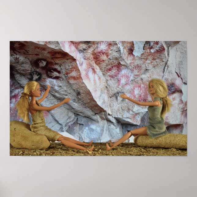 Höhlenmalerei. Plakat (Vorne)