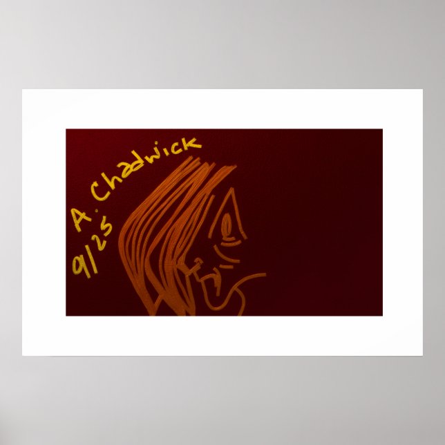 Höhlenmalerei Poster (Vorne)
