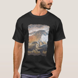 Höhlenmalerei prähistorischer Pferde in der Höhle  T-Shirt