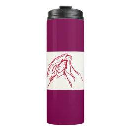Höhlenmalerei-Thermal-Tumbler Thermosbecher