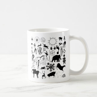 Höhlenmalereien - urzeitliche Kunst Kaffeetasse