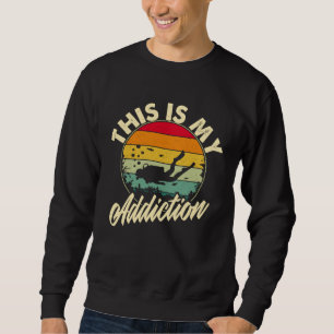 Höhlentauchen ist meine Sucht Höhlentauchen Hobby Sweatshirt