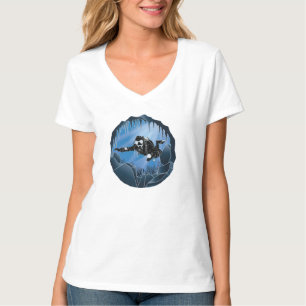 Höhlentauchen - Unterwassertaucher T-Shirt