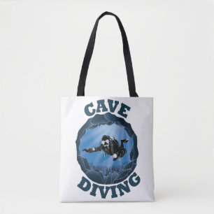 Höhlentauchen - Unterwassertaucher Tasche