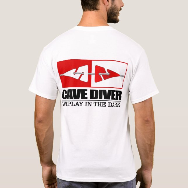 Höhlentaucher (LM) T-Shirt (Rückseite)