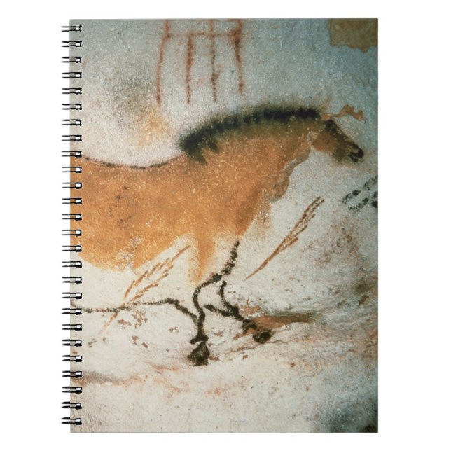 Höhlenzeichnungen Lascaux Französisch prähistorisc Notizblock (Vorderseite)