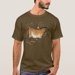 Höhlenzeichnungen Lascaux Französisch prähistorisc T-Shirt
