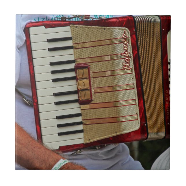 Hohner Akkordeon Fliese (Vorderseite)