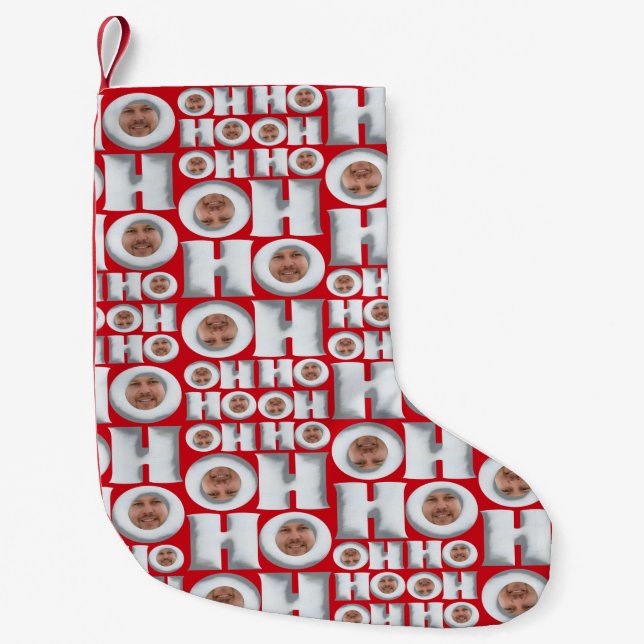 HoHo! Geschenk von mir! Strümpfe für Ihren Urlaub Kleiner Weihnachtsstrumpf (Vorderseite)
