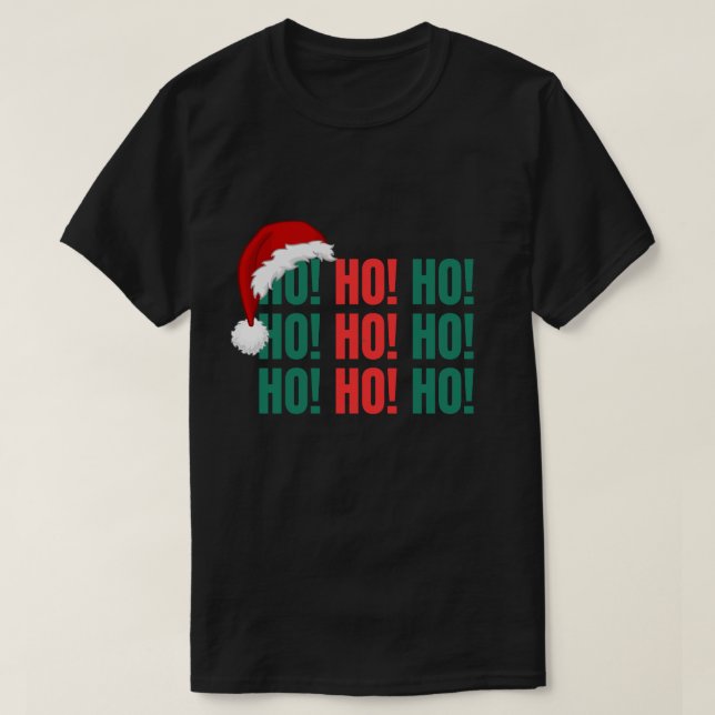 HoHo Weihnachts-T - Shirt (Design vorne)