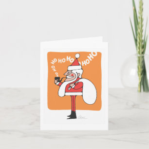 HoHoHo-Karte Feiertagskarte