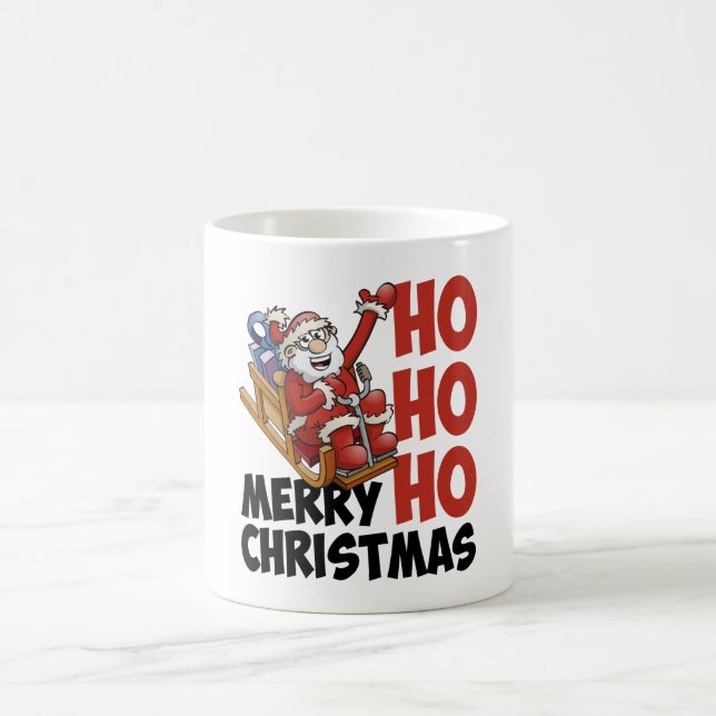 Hohoho Merry Christmas. Kaffeetasse (Mittel)