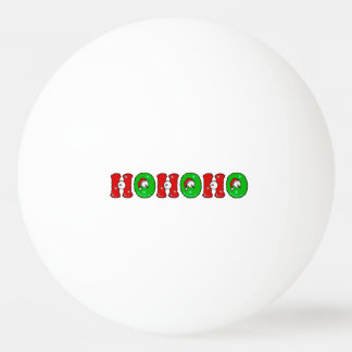 HOHOHO Weihnachtsmann Lachensnowman-niedliches Tischtennisball