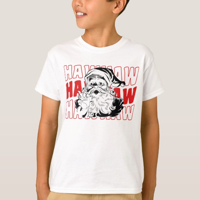 HOHOHOHO - CHRISTMAS. T-Shirt (Vorderseite)