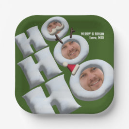 HOHOHOHO! Das bin ich! Feiertagsparty Pappteller