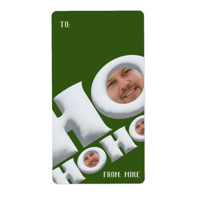 HOHOHOHO! Funny Papa Gesicht Weihnachtsgeschenke S (Vorne)