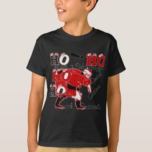 HOHOHOHO haben ein wunderbares Weihnachten mit Dan T-Shirt (Vorderseite)
