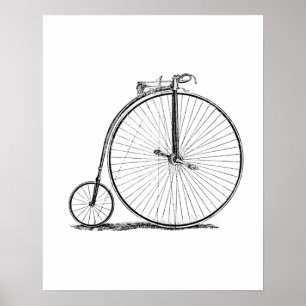 Hohrradpenny-Farthing Poster