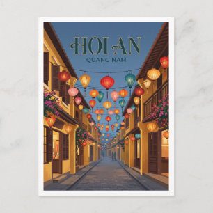 Hoi An Laternenfest Vietnam Postkarte