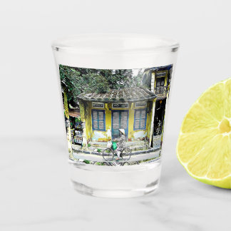 Hoi An, Vietnam Bicycle Schnapsglas