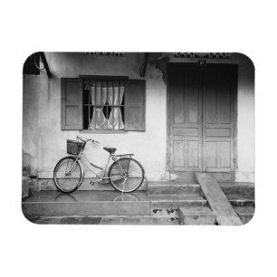 Hoi An Vietnam, Haus mit Fahrrad Magnet