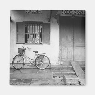 Hoi An Vietnam, Haus mit Fahrrad Magnet