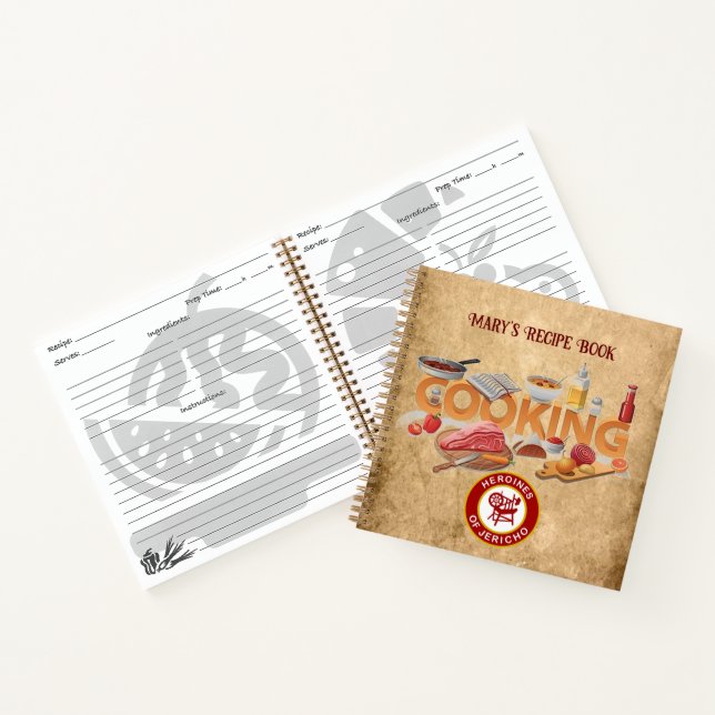 HOJ-Rezept-Notebook Notizbuch (Innenseite)