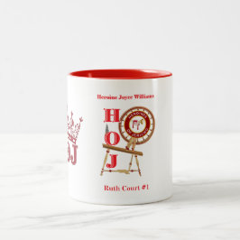 HOJ ZWEIFARBIGE TASSE
