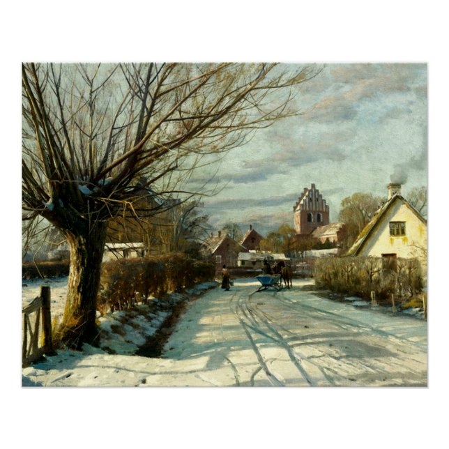 Hoje Taastrup, außerhalb von Kopenhagen Poster (Vorderseite)