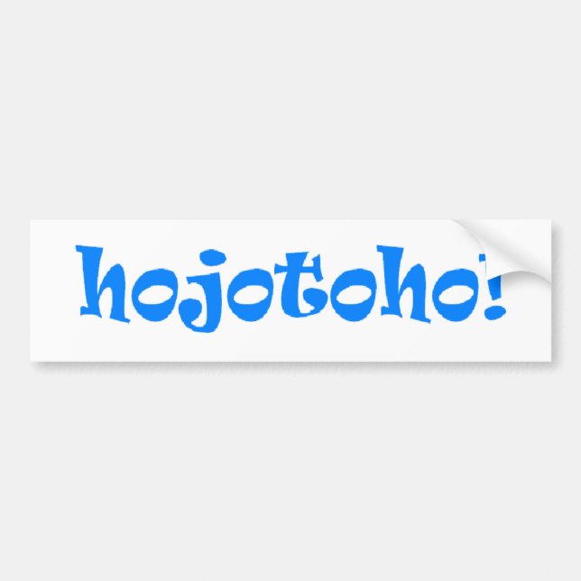 Hojotoho! Autoaufkleber (Vorne)