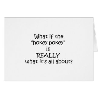 Hokey Pokey-lustiger Entwurf
