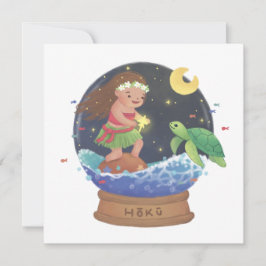 Hoku finden: Die Star Illustration Einladung